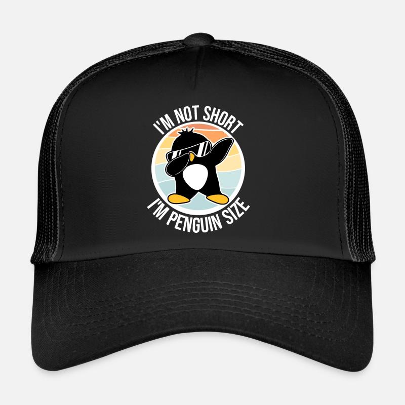 Je ne suis pas court, je suis pingouin taille dabbing dab dance Casquette trucker 