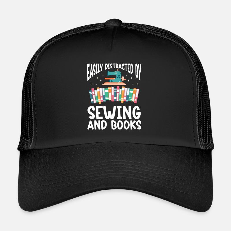 Machine à coudre couturière Casquette trucker 