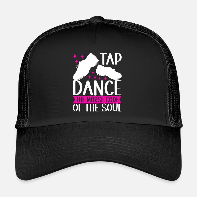 Stepptanz Stepptänzer - Trucker Cap - Schwarz/Schwarz
