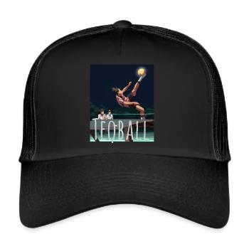 Teq,Sport, Graffiti, anime, illustration - Trucker Cap - black/black - Front