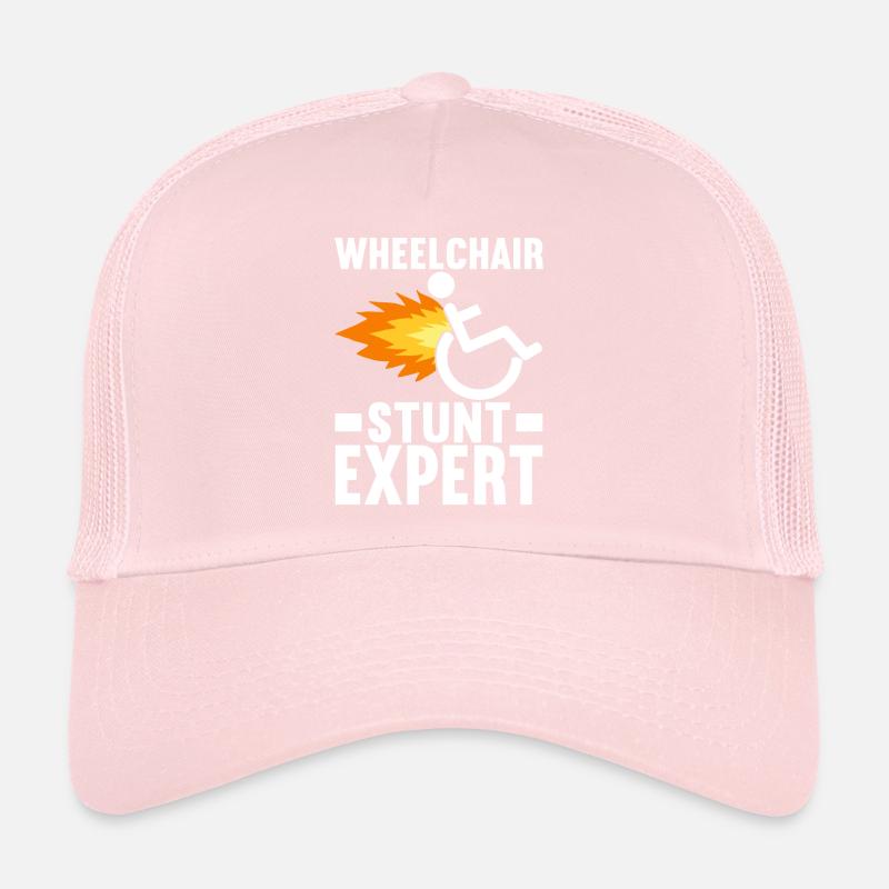 Rollstuhlfahrer Rollstuhl Trucker Cap