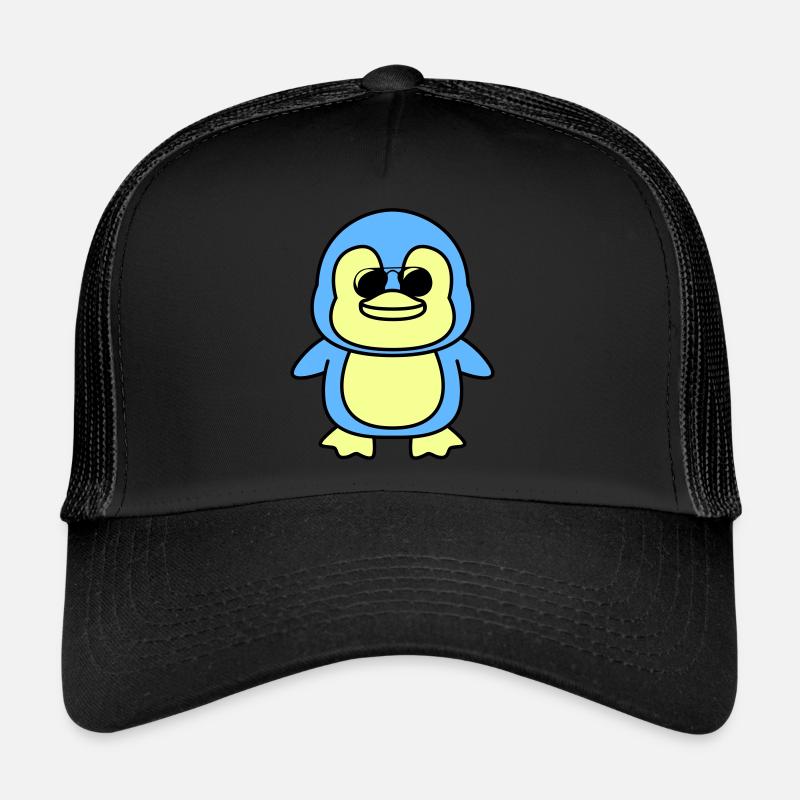Pingouin Bande Dessinée Cool Casquette trucker 