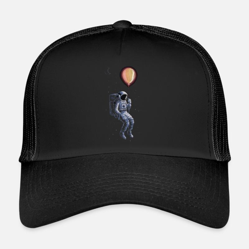 Astronaute Espace Spaceman Ballon Casquette trucker 