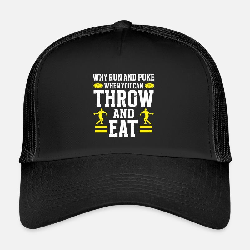 Diskuswerfer Leichtathlet Disc Throw Trucker Cap
