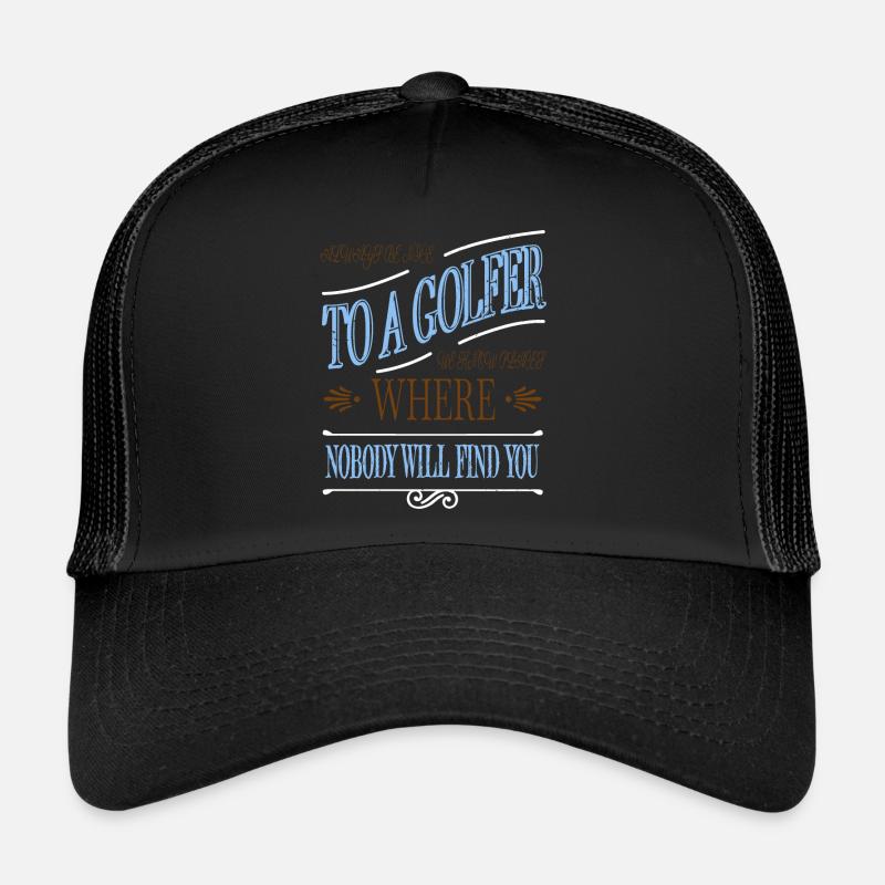 Citation Chemise de golf Statement Putter Golfhair Casquette trucker 