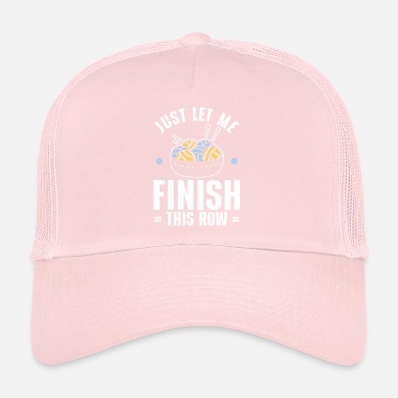 Crochet Tricot Casquette trucker 