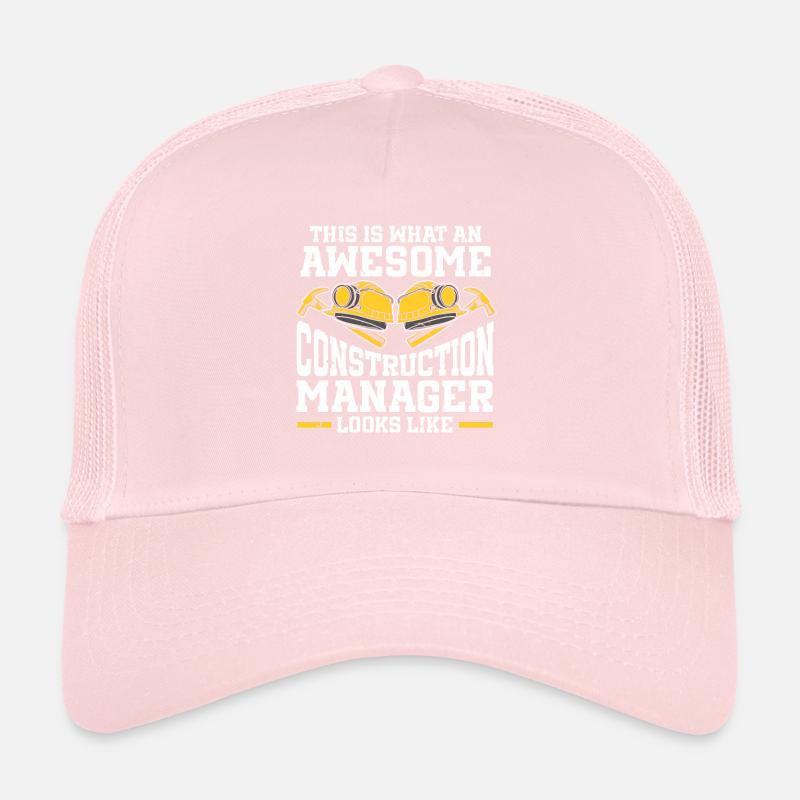 Chef de projet de construction Casquette trucker 