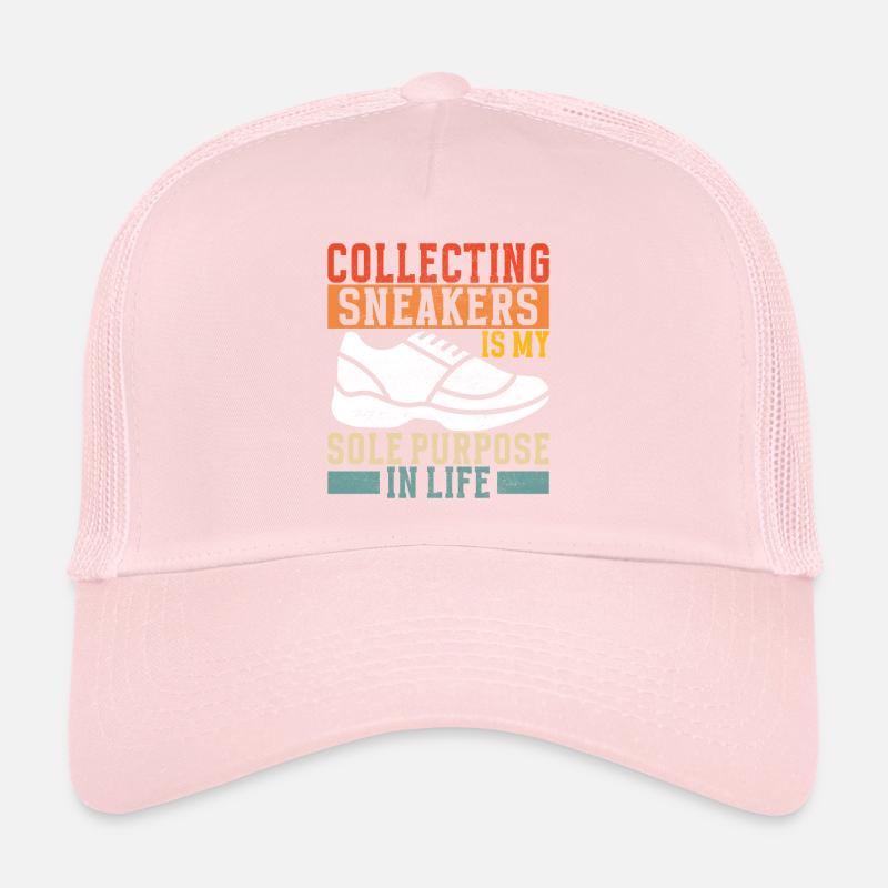 Sneakerhead Collectionneur de baskets Casquette trucker 