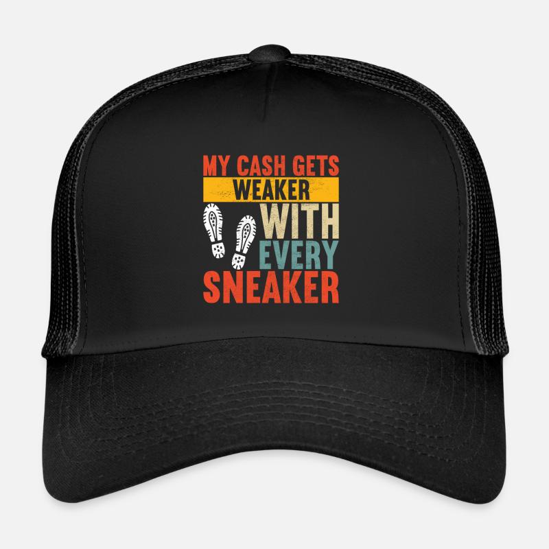 Sneakerhead Collectionneur de baskets Casquette trucker 
