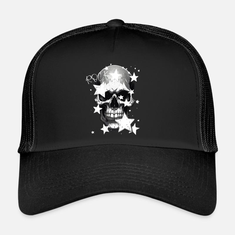 Rock Totenkopfdesign Trucker Cap