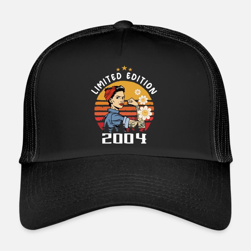 Retro Birth Year 2004 Vintage Birthday 2004 Trucker Cap