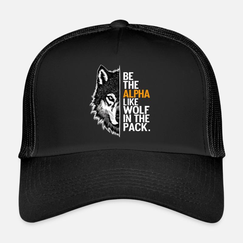 Wolf Wolves Funny Sayings Wolf Pack Animals Trucker Cap