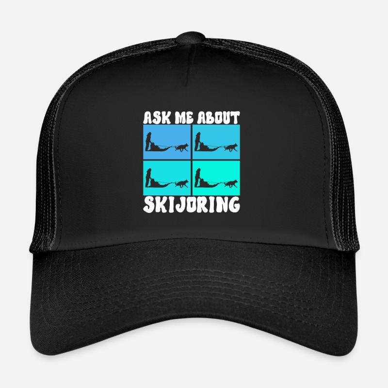 Schlittenfahren Schlittenhunde Trucker Cap