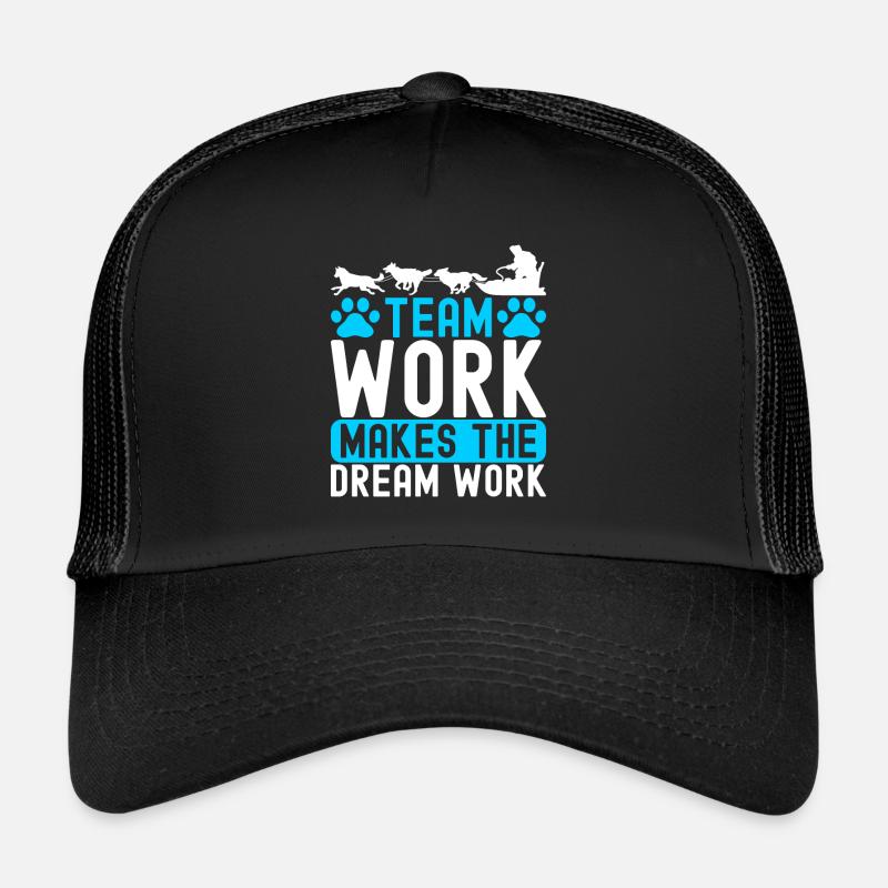 Chiens de traîneau Casquette trucker 