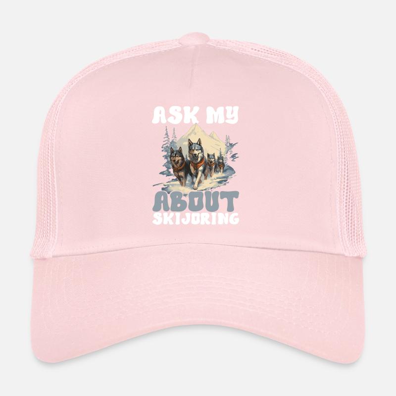 Schlittenfahren Schlittenhunde Trucker Cap