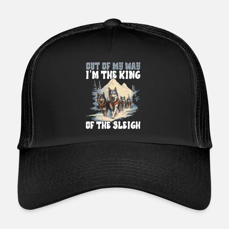 Sledding Sled dogs Trucker Cap
