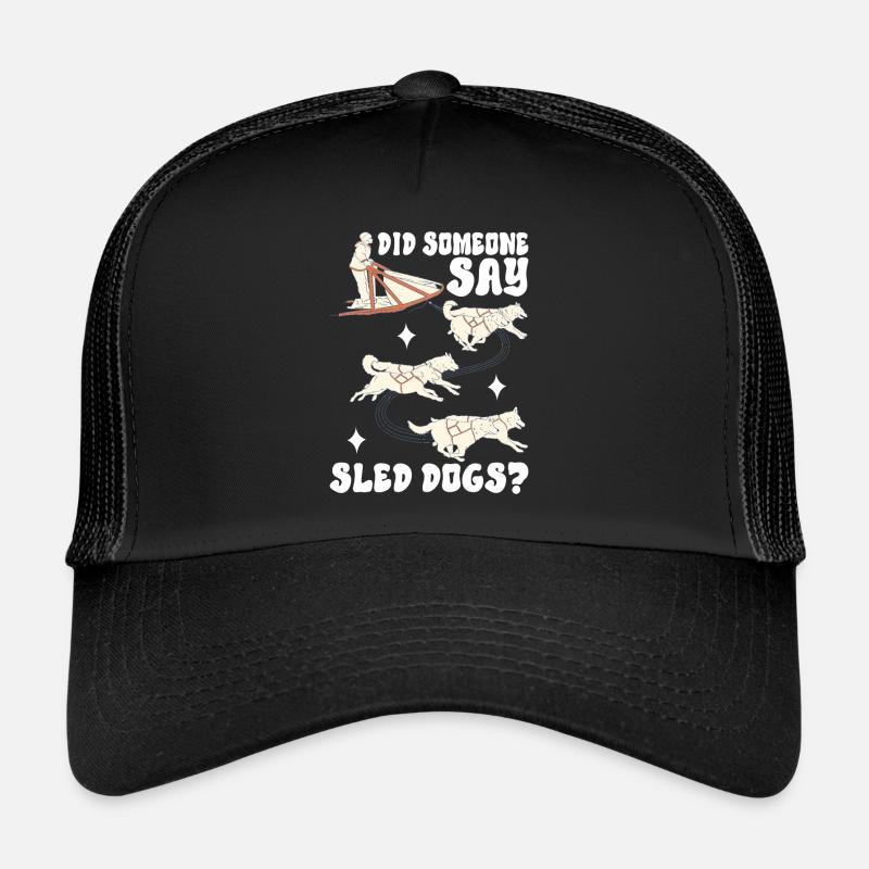 Sledding Sled dogs Trucker Cap