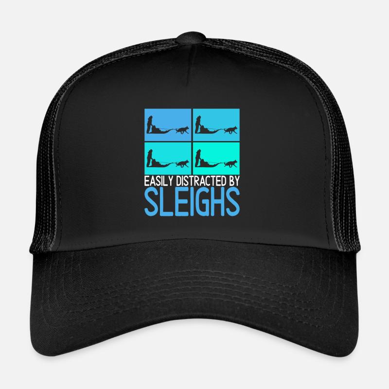 Schlittenfahren Schlittenhunde Trucker Cap