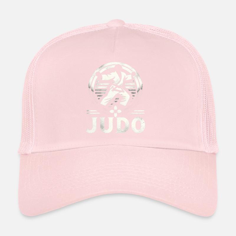 Emblème de combat de maîtrise du judo Casquette trucker 