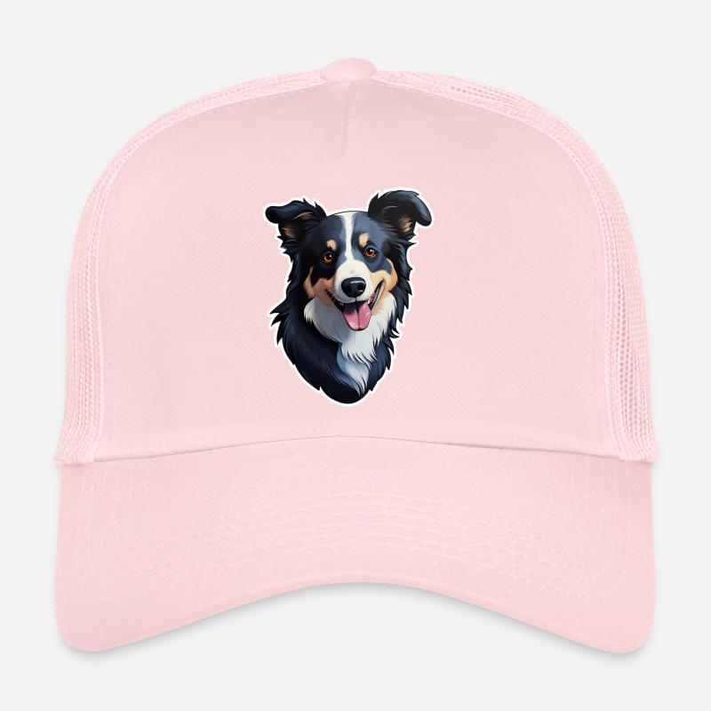 Border Collie Casquette trucker 