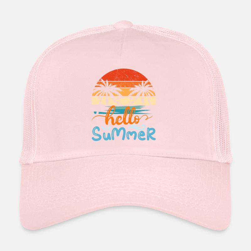 Hello Summer Trucker Cap
