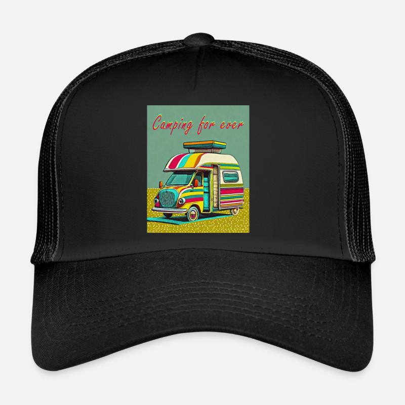 Camping forever Trucker Cap