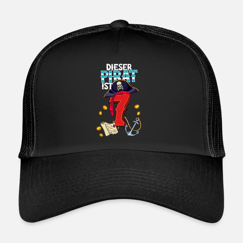 7e anniversaire Pirates Casquette trucker 