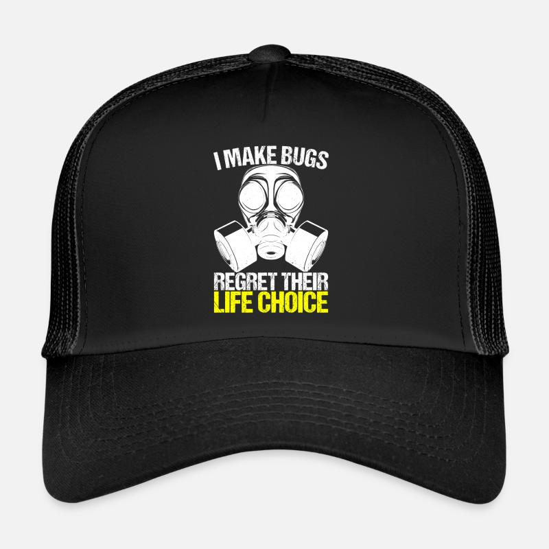 Exterminateur de lutte antiparasitaire Casquette trucker 
