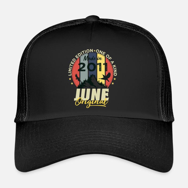 Juni 2011 Geburtstagsgeschenk Juni 2011 Juni 2011 Trucker Cap