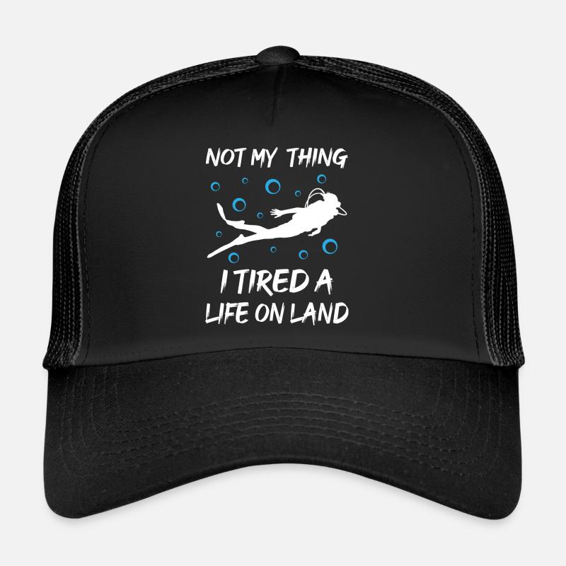 Pas mon truc Plongée Océan Casquette trucker 