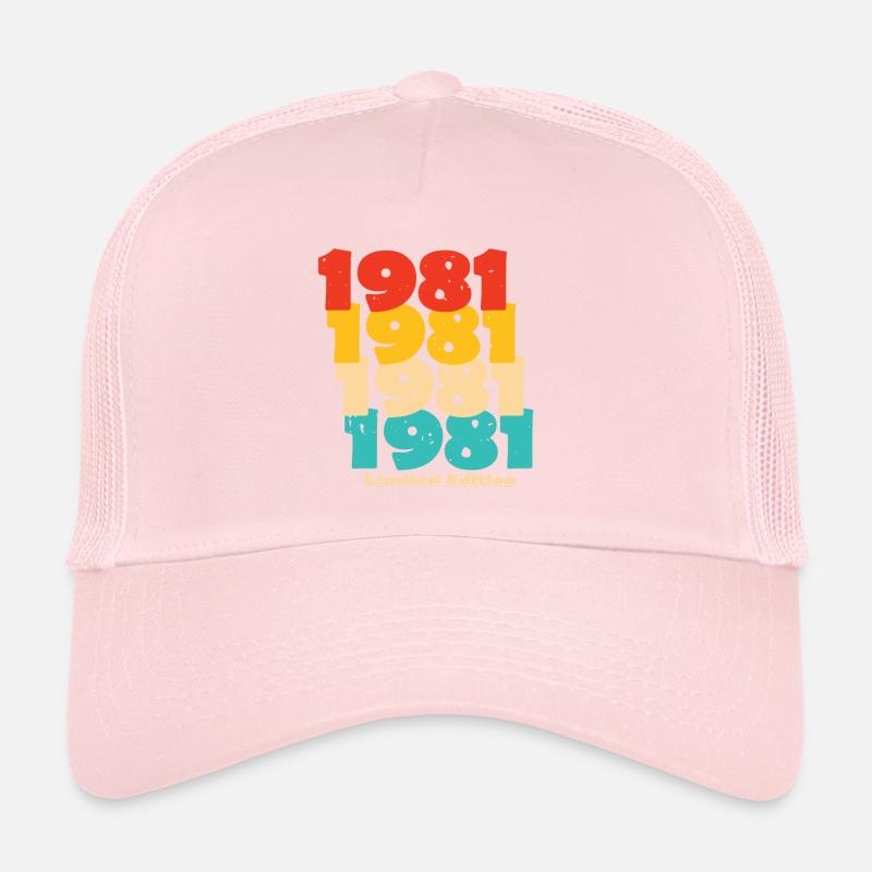 1981 : Edition Limitée - 43e anniversaire Casquette trucker 
