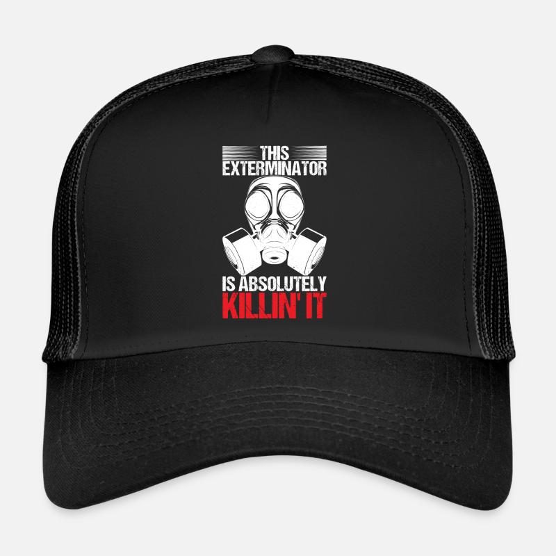 Exterminateur de lutte antiparasitaire Casquette trucker 