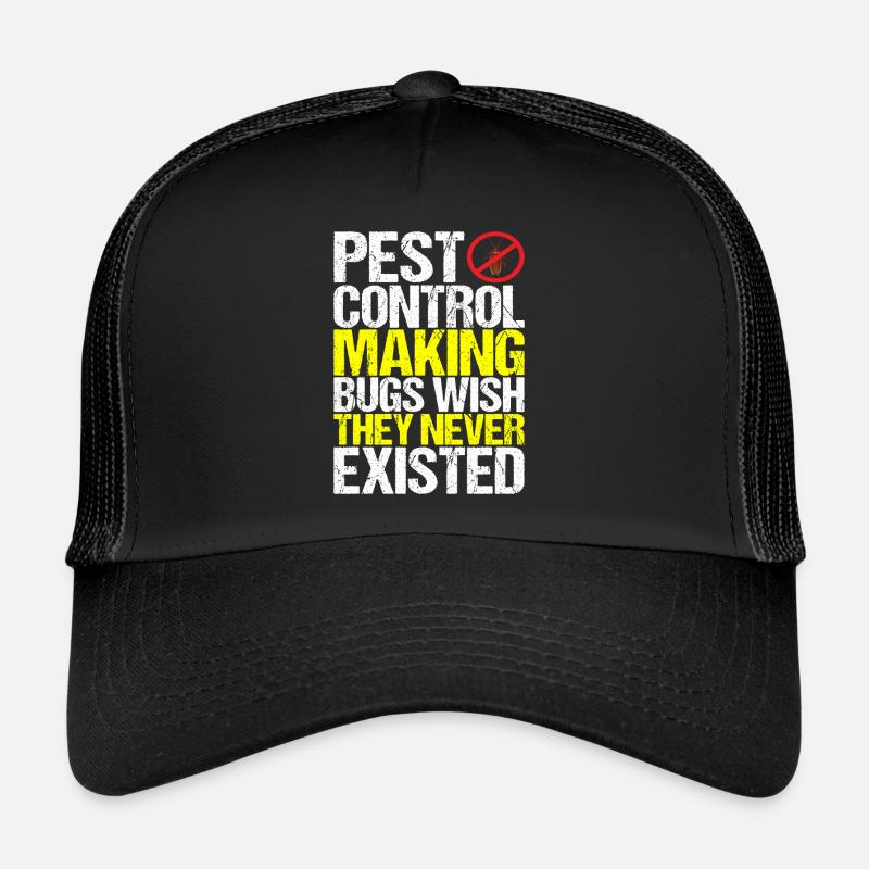 Exterminateurs de lutte antiparasitaire Casquette trucker 