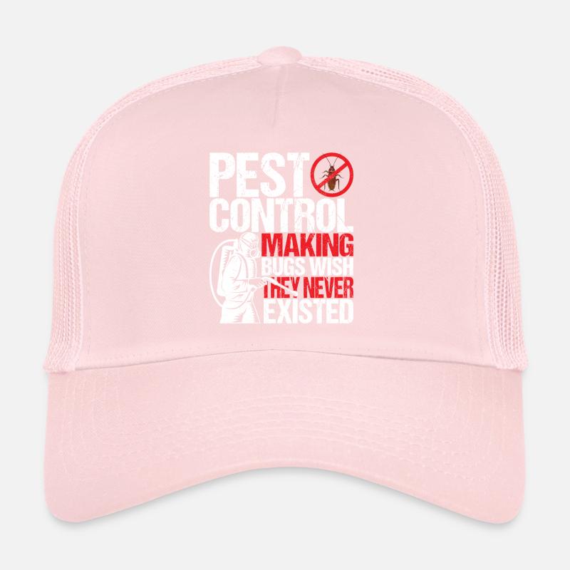 Exterminateurs de lutte antiparasitaire Casquette trucker 