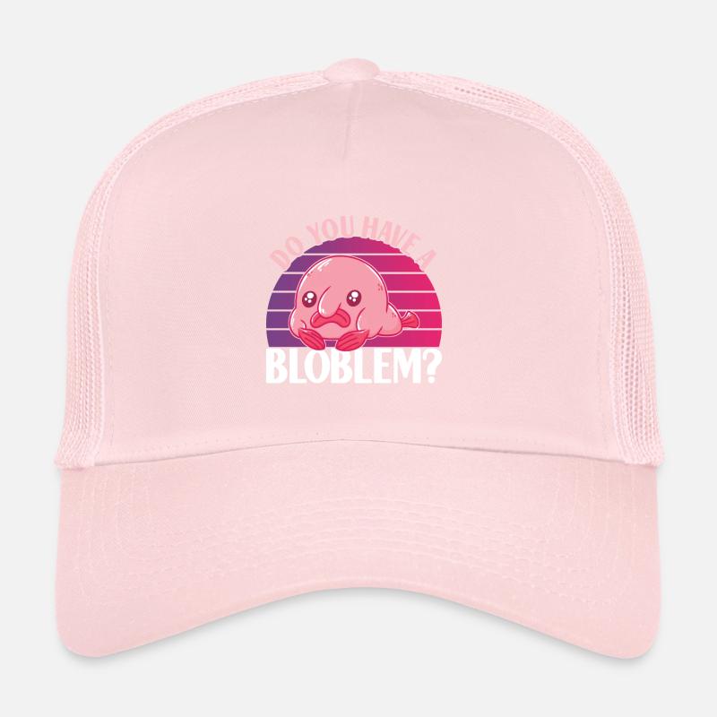Poisson blob mignon poisson laid Casquette trucker 