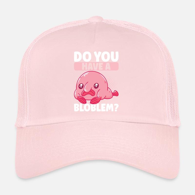 Poisson blob mignon poisson laid Casquette trucker 