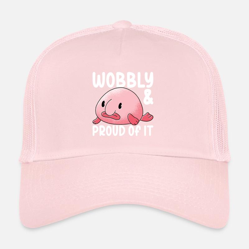 Poisson blob mignon poisson laid Casquette trucker 