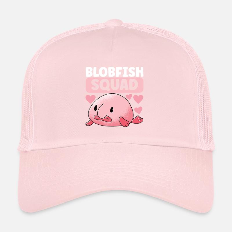 Poisson blob mignon poisson laid Casquette trucker 