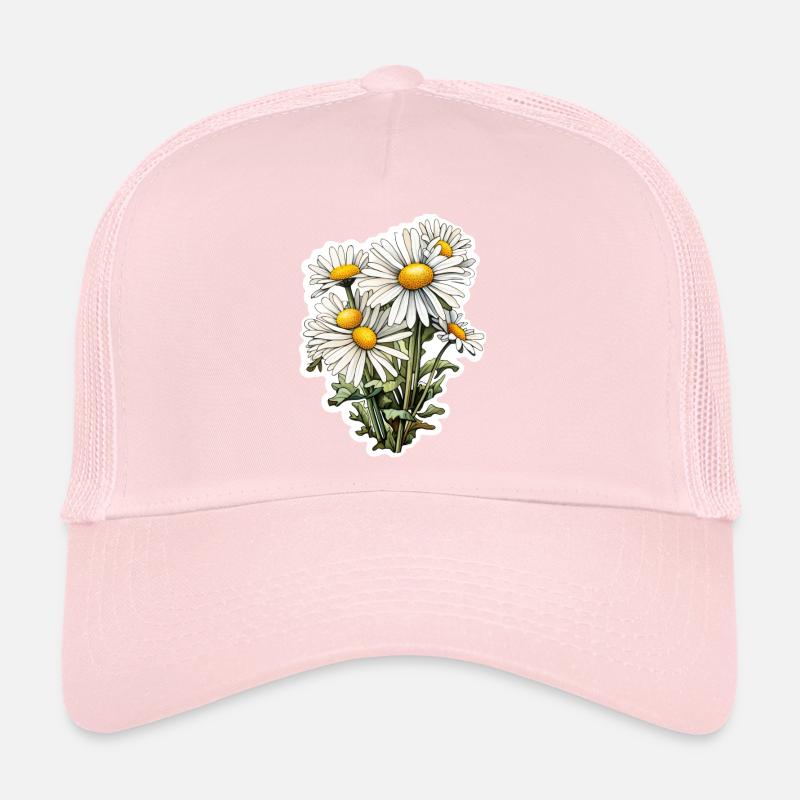 Camomille 6 Fleurs Casquette trucker 