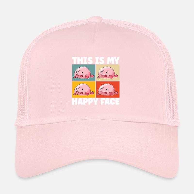 Poisson blob mignon poisson laid Casquette trucker 