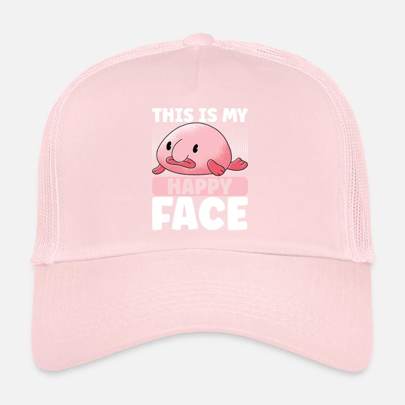 Poisson blob mignon poisson laid Casquette trucker 