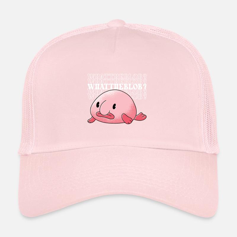 Poisson blob mignon poisson laid Casquette trucker 