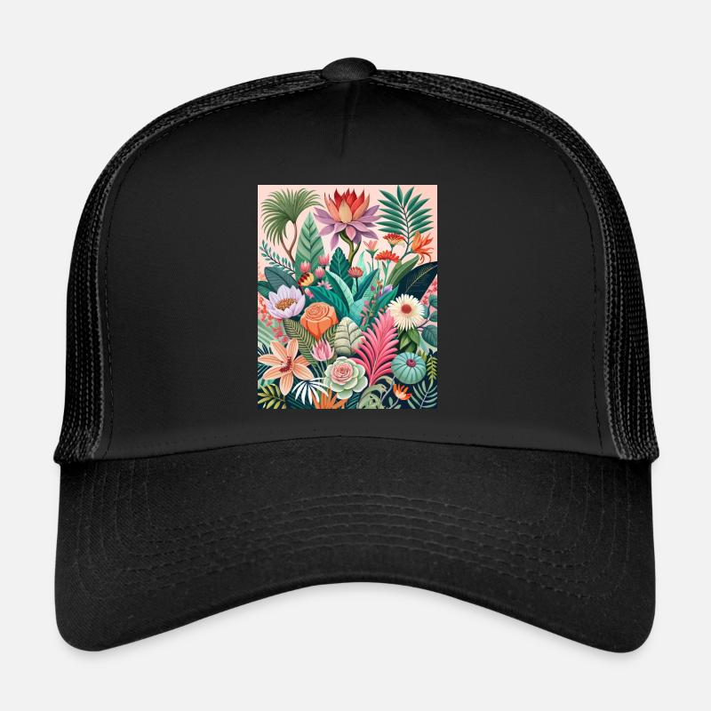 Flowerage Trucker Cap