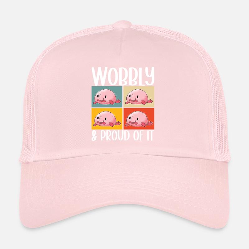 Poisson blob mignon poisson laid Casquette trucker 
