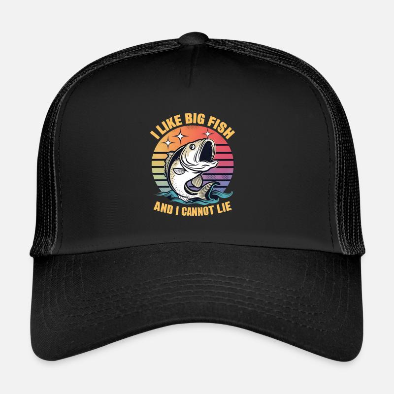 I like big fish and I cannot lie Trucker Cap