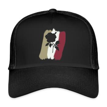Florist Botanical - Trucker Cap - black/black - Front