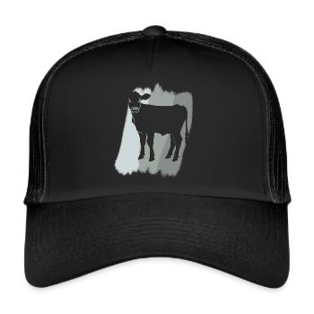 Vegan Veganer - Trucker Cap - black/black - Front