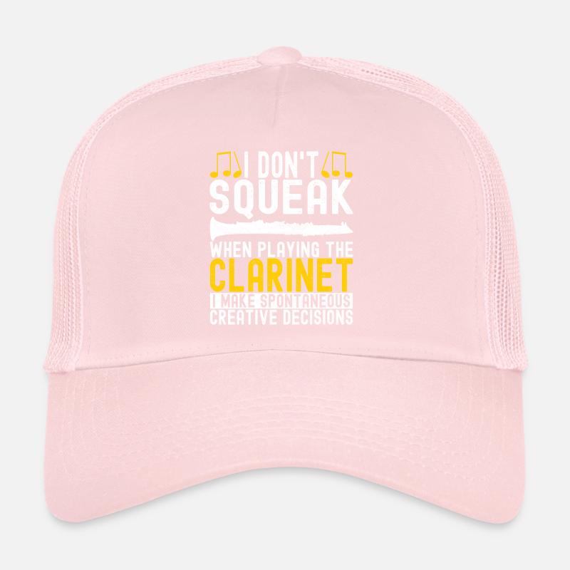 Clarinette Instrument à vent Clarinet Casquette trucker 
