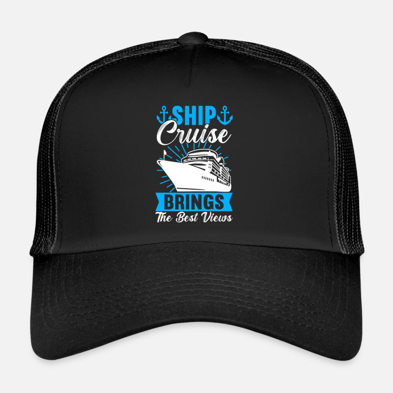 Kreuzfahrt Urlaub Kreuzfahrtschiff Trucker Cap