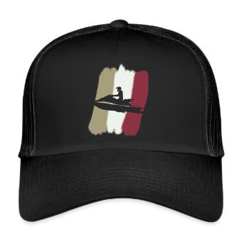 Jetski Jet Ski Wakeskate - Trucker Cap - black/black - Front